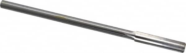 Made in USA - 0.389" High Speed Steel 6 Flute Chucking Reamer - Industrial Tool & Supply