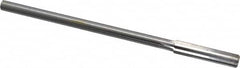 Made in USA - 0.389" High Speed Steel 6 Flute Chucking Reamer - Industrial Tool & Supply
