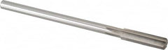 Made in USA - 0.46" High Speed Steel 6 Flute Chucking Reamer - Industrial Tool & Supply