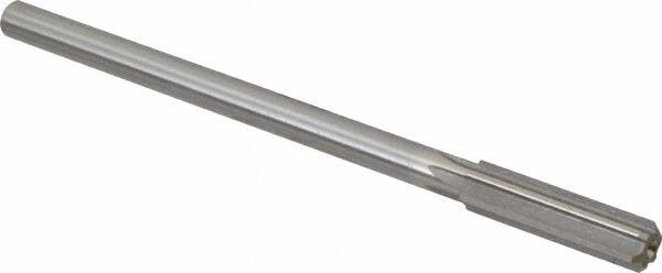 Made in USA - 0.466" High Speed Steel 6 Flute Chucking Reamer - Industrial Tool & Supply