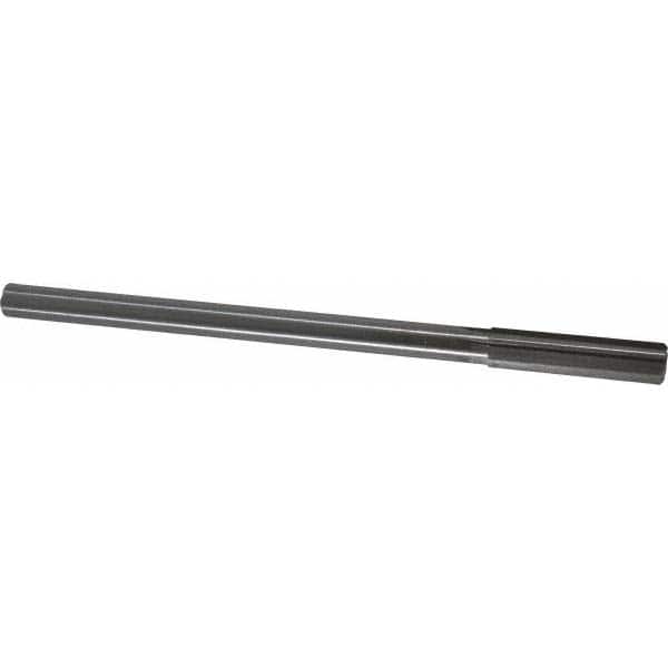 Made in USA - 0.49" High Speed Steel 6 Flute Chucking Reamer - Industrial Tool & Supply