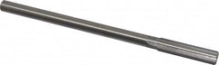 Made in USA - 0.497" High Speed Steel 6 Flute Chucking Reamer - Industrial Tool & Supply