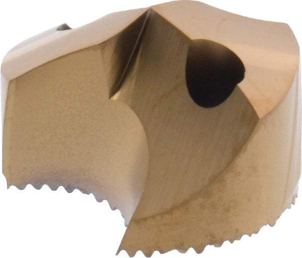 Seco - Series SD100, 22.23mm Diam 140° Replaceable Drill Tip - Carbide, TiAlN Finish, Through Coolant - Industrial Tool & Supply