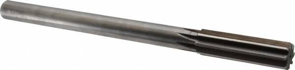 Made in USA - 0.733" High Speed Steel Chucking Reamer - Industrial Tool & Supply