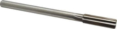 Made in USA - 0.786" High Speed Steel Chucking Reamer - Straight Flute, Straight Shank - Industrial Tool & Supply
