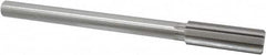 Made in USA - 0.814" High Speed Steel 8 Flute Chucking Reamer - Industrial Tool & Supply