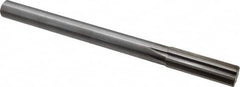 Made in USA - 0.845" High Speed Steel Chucking Reamer - Industrial Tool & Supply