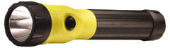 Streamlight - White LED Bulb, 385 Lumens, Industrial/Tactical Flashlight - Yellow Plastic Body, 1 C NiMH Battery Included - Industrial Tool & Supply