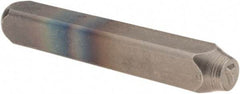 C.H. Hanson - 1/8" Character Size, 7 Character, Heavy Duty Individual Steel Stamp - Industrial Tool & Supply