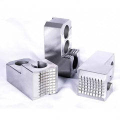 Kitagawa - Hard Lathe Chuck Jaws Jaw Type: Hard Jaw Jaw Interface Type: 1.5mm x 60 Serrated - Industrial Tool & Supply