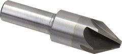 M.A. Ford - 3/4" Head Diam, 1/2" Shank Diam, 6 Flute 60° Solid Carbide Countersink - Industrial Tool & Supply