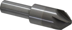 M.A. Ford - 3/4" Head Diam, 1/2" Shank Diam, 6 Flute 82° Solid Carbide Countersink - Industrial Tool & Supply