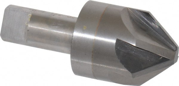 M.A. Ford - 1-1/2" Head Diam, 3/4" Shank Diam, 6 Flute 82° Solid Carbide Countersink - Industrial Tool & Supply