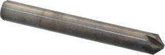 M.A. Ford - 3/16" Head Diam, 3/16" Shank Diam, 6 Flute 90° Solid Carbide Countersink - Bright Finish, 1-1/2" OAL, 0.04" Nose Diam, Single End, Straight Shank, Right Hand Cut - Industrial Tool & Supply