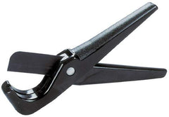 Made in USA - 1/8" to 1-5/8" Pipe Capacity, Tube Cutter - Cuts Plastic - Industrial Tool & Supply