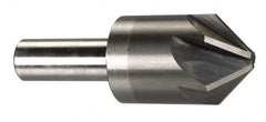 M.A. Ford - 1" Head Diam, 1/2" Shank Diam, 6 Flute 120° Solid Carbide Countersink - Industrial Tool & Supply
