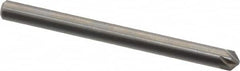 M.A. Ford - 1/8" Head Diam, 1/8" Shank Diam, 6 Flute 100° Solid Carbide Countersink - Industrial Tool & Supply