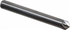 M.A. Ford - 3/16" Head Diam, 3/16" Shank Diam, 6 Flute 100° Solid Carbide Countersink - Industrial Tool & Supply