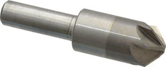 M.A. Ford - 5/8" Head Diam, 3/8" Shank Diam, 6 Flute 100° Solid Carbide Countersink - Industrial Tool & Supply