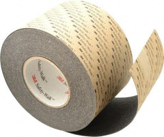 3M - Black Solid Color Anti-Slip Vinyl Tape - 4" Wide x 60' Long - Industrial Tool & Supply