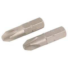 Phillips Insert Bit On 5/16″ Drive #3 × 32mm (2 Bit Pack) - Industrial Tool & Supply