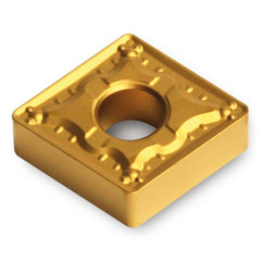 Turning Insert:  CNMG432PC TT9225,  Solid Carbide TiCN, Al2O3 & TiN Finish,  Neutral,  0.5080″ Long,  1/2″ Inscribed Circle,  0.0310″ Corner Radius,  80.0 &deg N/A Diamond,  Series  CNMG