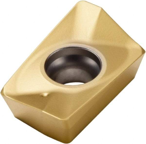 Seco - XOMX180631 M14 Grade MP3000 Carbide Milling Insert - TiAlN Finish, 1/4" Thick, 0.122" Corner Radius - Industrial Tool & Supply