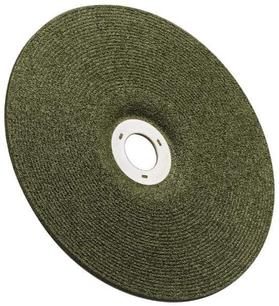 3M - 36 Grit, 4-1/2" Wheel Diam, 1/8" Wheel Thickness, Type 27 Depressed Center Wheel - Ceramic, 13,300 Max RPM, Compatible with Angle Grinder - Industrial Tool & Supply