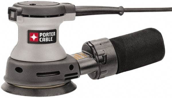 Porter-Cable - 5" Pad, 12,000 OPM, Electric Orbital Sander - Round, Palm Sander, 1.9 Amps - Industrial Tool & Supply
