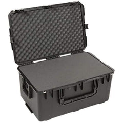 SKB Corporation - 21-1/8" Wide x 16-3/4" High, Clamshell Hard Case - Black, Polystyrene - Industrial Tool & Supply