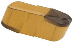 Iscar - 478239GIP Grade IC8250, 4.78mm Cutting Width Carbide Grooving Insert - 11.4mm Max Depth of Cut, Neutral, 2.39mm Corner Radius, TiCN/Al2O3/TiN Finish - Industrial Tool & Supply