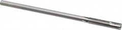 Made in USA - 23/64" Carbide-Tipped 4 Flute Chucking Reamer - Industrial Tool & Supply