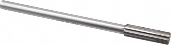 Made in USA - 37/64" Carbide-Tipped 6 Flute Chucking Reamer - Industrial Tool & Supply