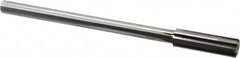 Made in USA - 19/32" Carbide-Tipped 6 Flute Chucking Reamer - Industrial Tool & Supply