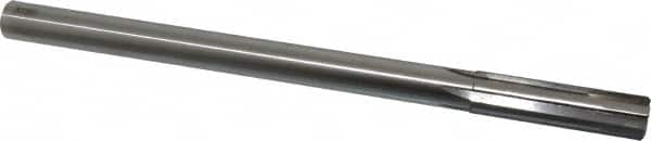 Made in USA - 39/64" Carbide-Tipped 6 Flute Chucking Reamer - Industrial Tool & Supply