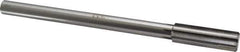 Made in USA - 23/32" Carbide-Tipped 6 Flute Chucking Reamer - Straight Flute, 9/16" Straight Shank, 2-1/4" Flute Length, 9" OAL - Industrial Tool & Supply