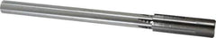 Made in USA - 25/32" Carbide-Tipped 6 Flute Chucking Reamer - Straight Flute, 5/8" Straight Shank, 2-1/2" Flute Length, 9-1/2" OAL - Industrial Tool & Supply