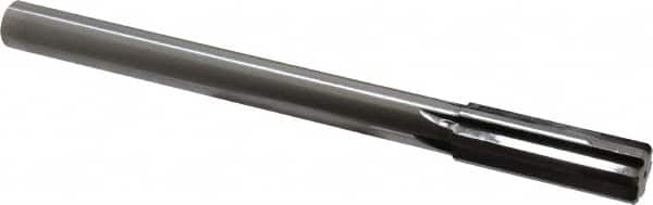 Made in USA - 55/64" Carbide-Tipped 6 Flute Chucking Reamer - Industrial Tool & Supply
