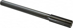 Made in USA - 57/64" Carbide-Tipped 6 Flute Chucking Reamer - Industrial Tool & Supply