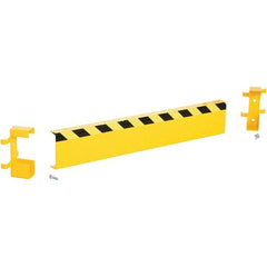 Vestil - 48' Long x 8" High, Rail System Channel Guard - 56 Lb - Industrial Tool & Supply