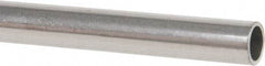 Made in USA - 6' Long, 3/8" OD, 3003-H14 Aluminum Tube - 0.035" Wall Thickness - Industrial Tool & Supply
