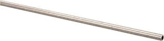 Made in USA - 6' Long, 1/4" OD, 6061-T6 Aluminum Tube - 0.035" Wall Thickness - Industrial Tool & Supply
