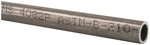 Made in USA - 6' Long, 5/16" OD, 6061-T6 Aluminum Tube - 0.035" Wall Thickness - Industrial Tool & Supply
