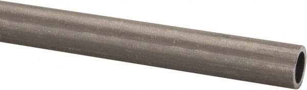 Made in USA - 6' Long, 3/8" OD, 6061-T6 Aluminum Tube - 0.049" Wall Thickness - Industrial Tool & Supply