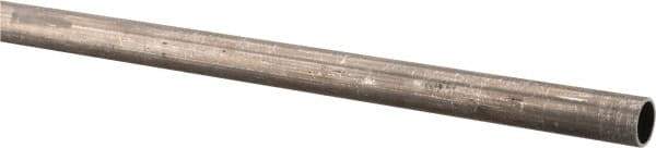 Made in USA - 6' Long, 5/8" OD, 6061-T6 Aluminum Tube - 0.049" Wall Thickness - Industrial Tool & Supply