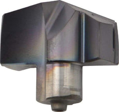 Iscar - Series ICP, 19.81mm Diam Grade IC908 140° Replaceable Drill Tip - Carbide, TiAlN Finish, 19 Seat Size - Industrial Tool & Supply