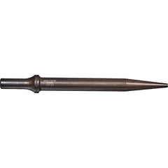 Mayhew - 3/16" Head Width, 7-1/2" OAL, Tapered Punch Chisel - Round Drive, Round Shank, Steel - Industrial Tool & Supply