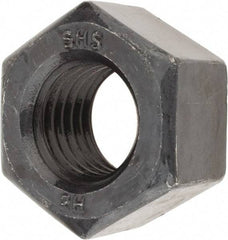 Value Collection - 3/4-10 UNC Steel Right Hand Heavy Hex Nut - 1-1/4" Across Flats, 47/64" High, Uncoated, 2B Class of Fit - Industrial Tool & Supply