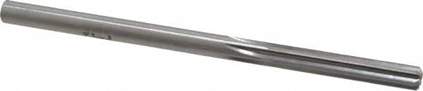 Made in USA - #4 High Speed Steel 6 Flute Chucking Reamer - Industrial Tool & Supply