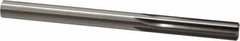 Made in USA - 25/64" High Speed Steel 6 Flute Chucking Reamer - Straight Flute, 25/64" Straight Shank, 1-3/4" Flute Length, 5-1/8" OAL - Industrial Tool & Supply